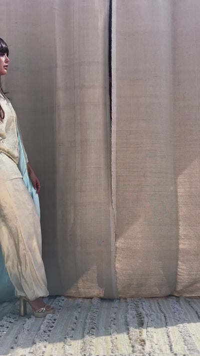 SIDRA TWO-PIECE KAFTAN — video