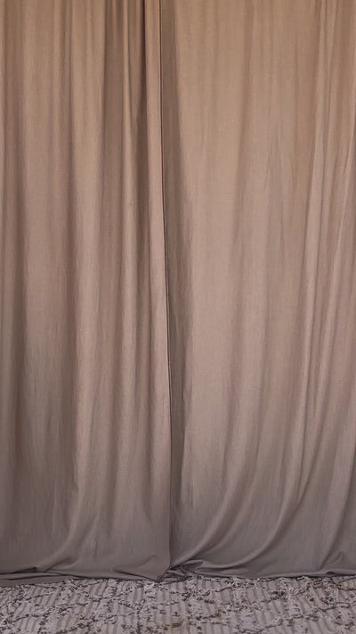 RIHAB TWO-PIECE SILK KAFTAN — video