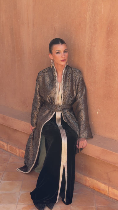 HAKIMA TWO-PIECE KIMONO & Kaftan — video