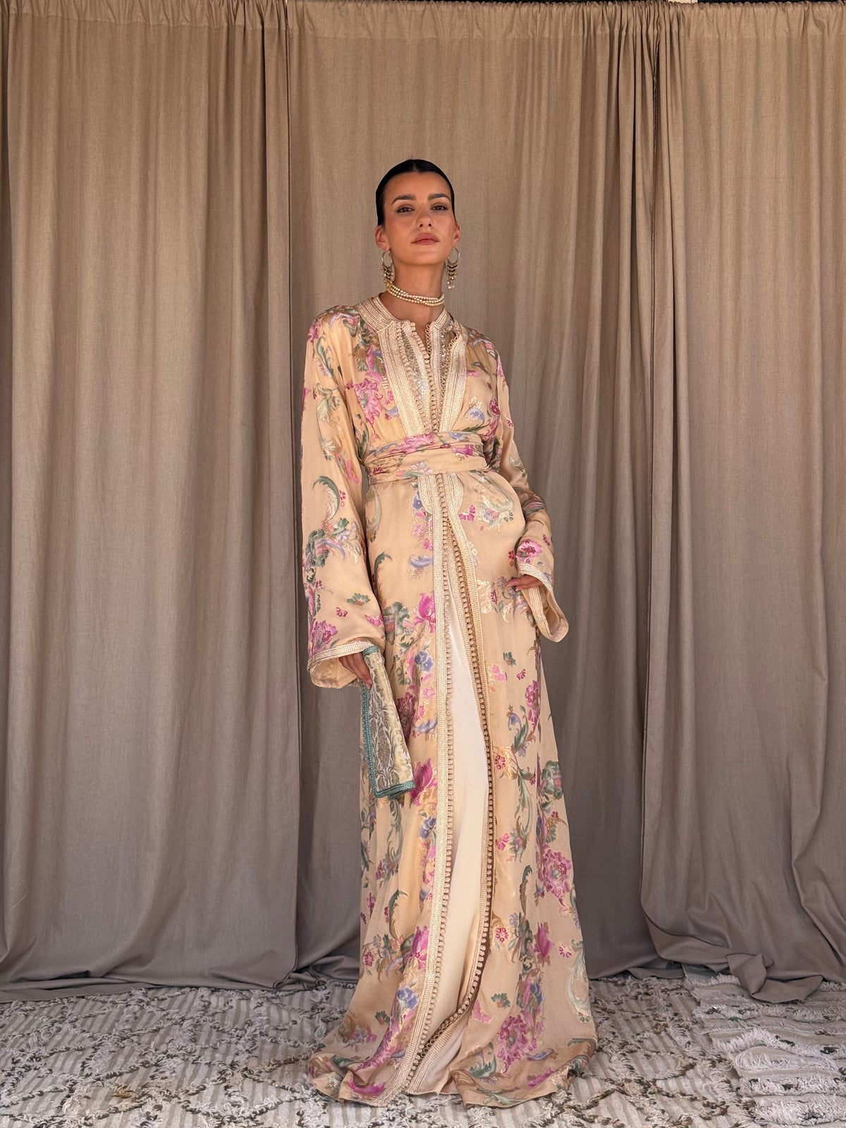 RIHAB SILK KAFTAN