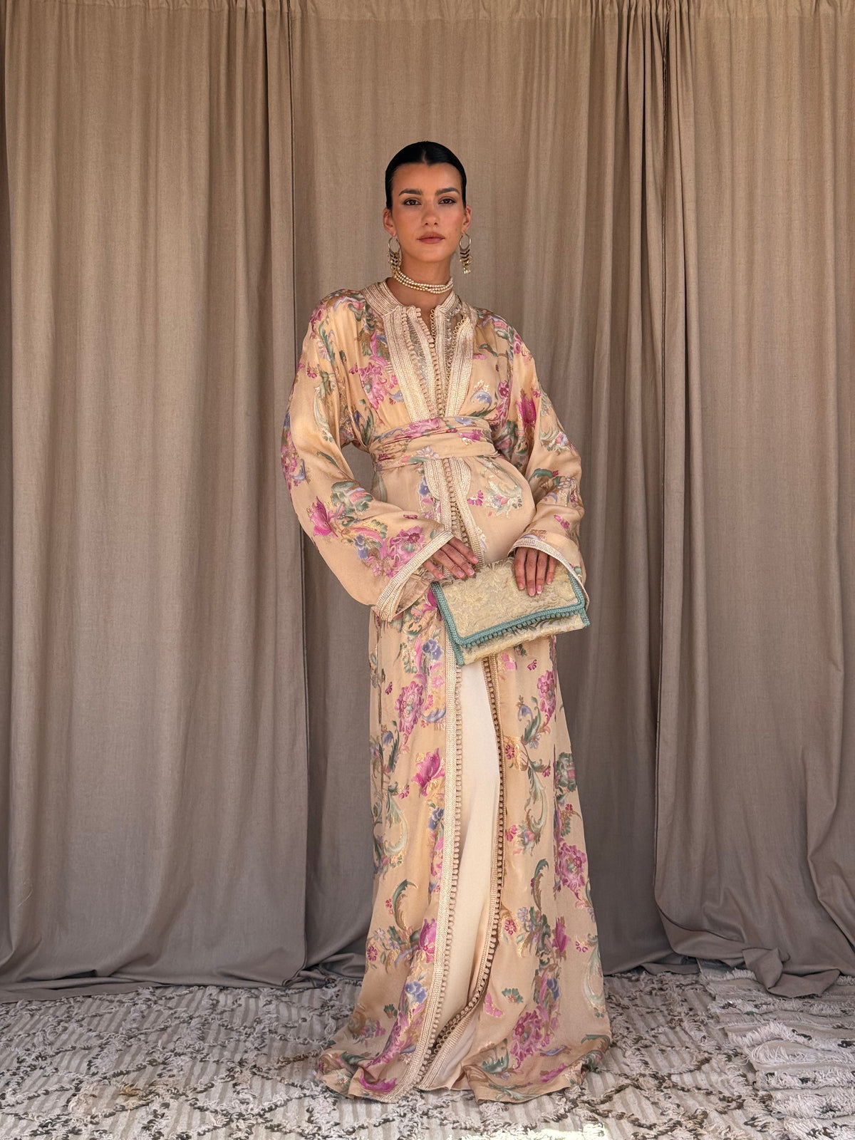 RIHAB SILK KAFTAN