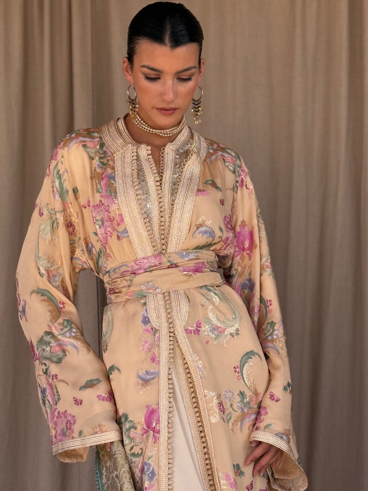 RIHAB SILK KAFTAN