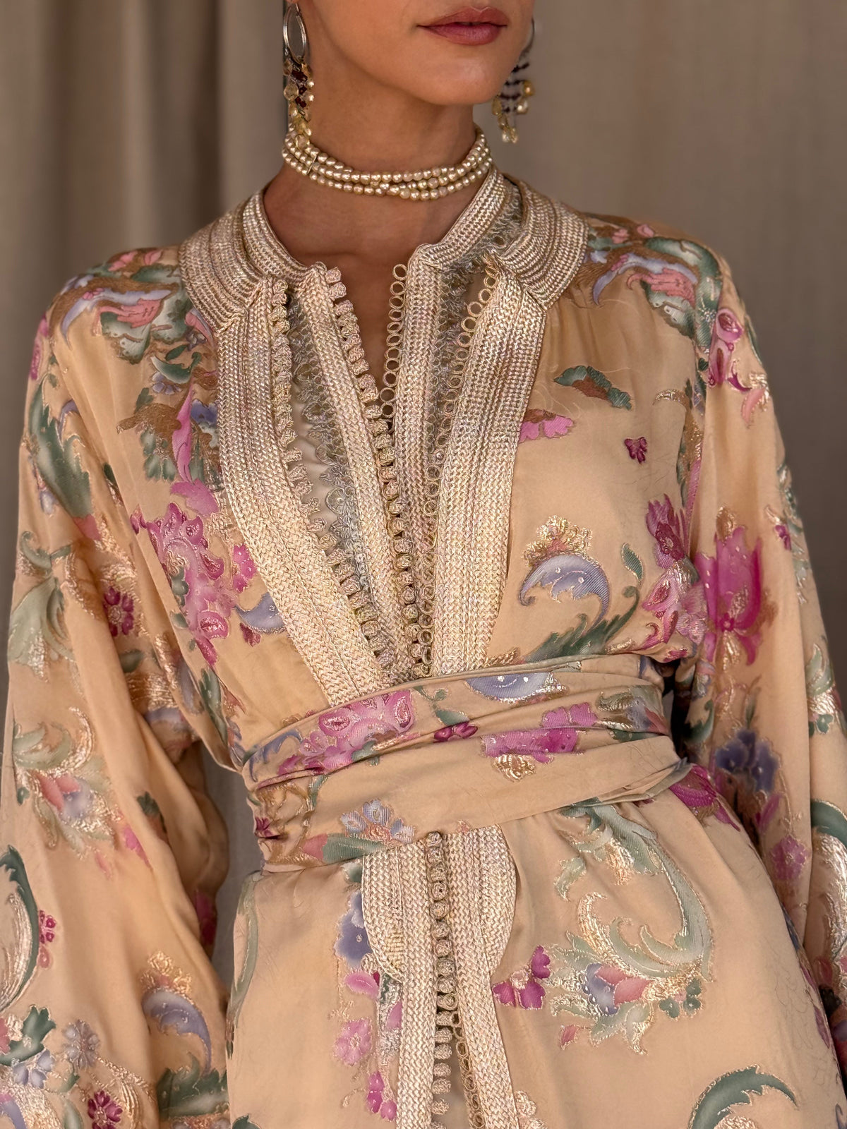 RIHAB SILK KAFTAN