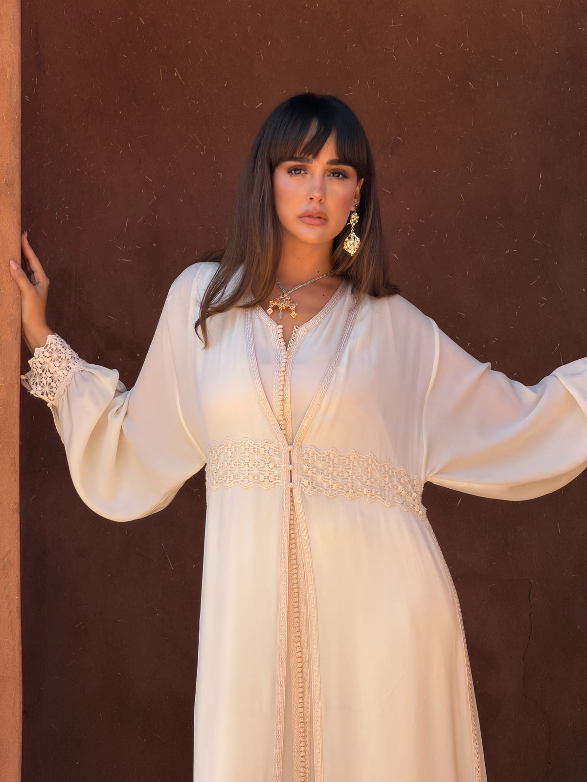 Samia Two-Piece Kaftan by Moroccan Touch
