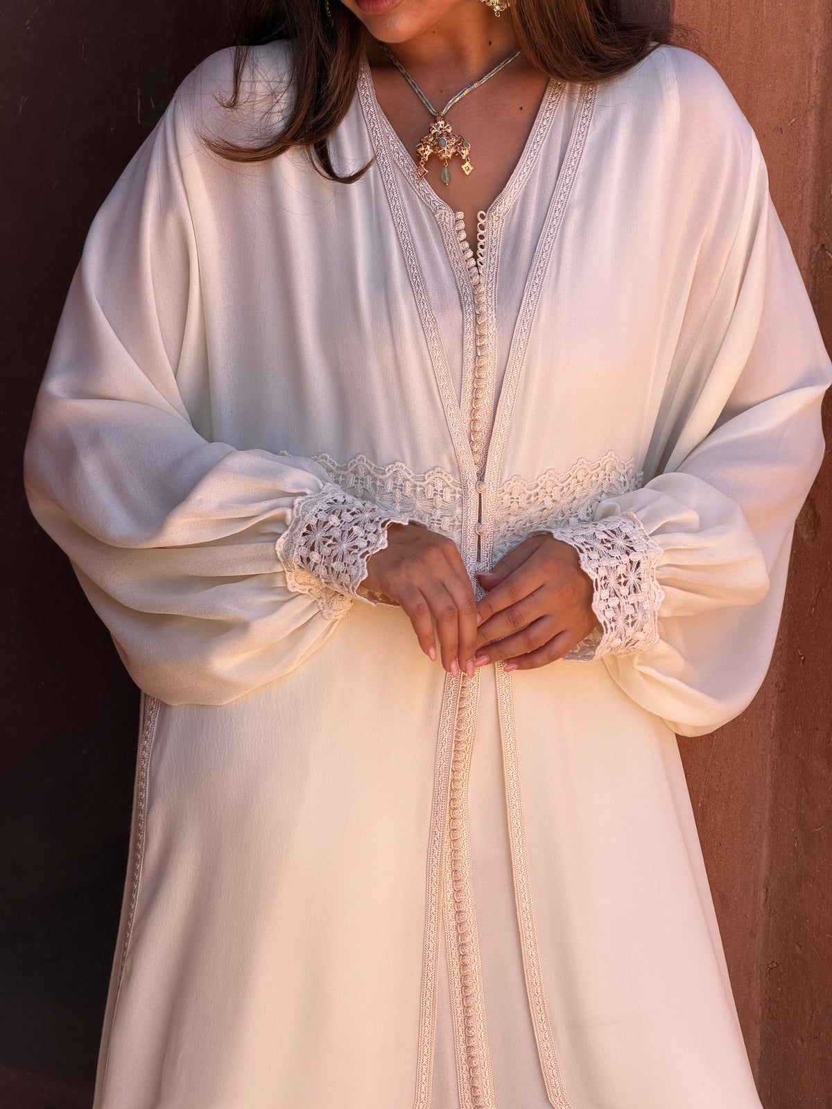 Samia Two-Piece Kaftan by Moroccan Touch