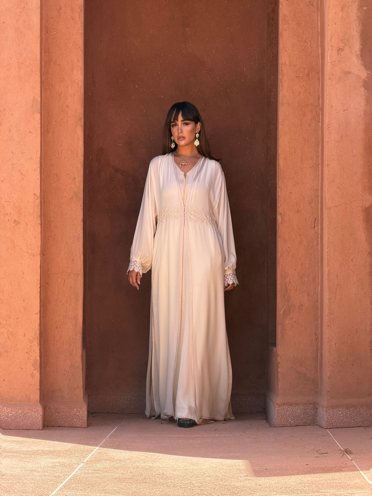 Samia Two-Piece Kaftan by Moroccan Touch