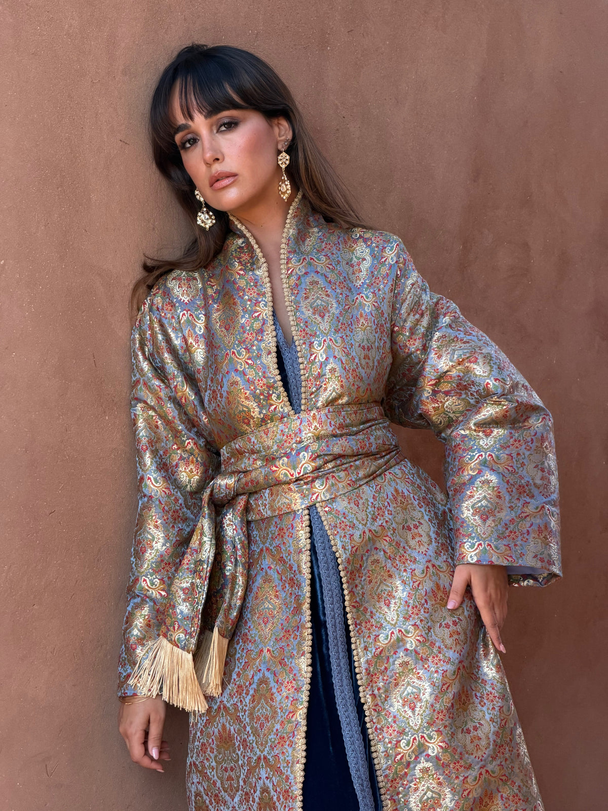 Siham Two-Piece Kaftan & Kimono by Moroccan Touch